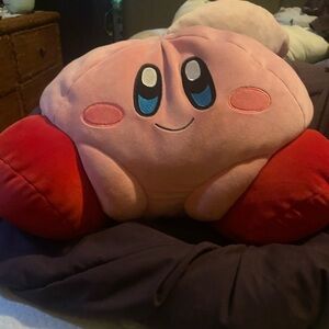 Pink and Red Plush Kirby